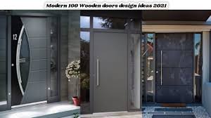 We also foresee homeowners opting for wider doors and large sidelights. Modern 100 Wooden Doors Design Ideas 2021 Front Door Design Ideas 2021 Hash Decoration Ideas Youtube