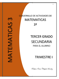 De la serie guatemática, incluimos guia del docente. 3o Alumno Cuadernillo De Actividades De Matematicas 2 Docx Tangente Circulo