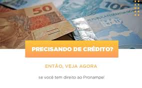 Clientes que já tenham a linha de crédito pronampe contratada. Precisando De Credito Entao Veja Se Voce Tem Direito Ao Pronampe