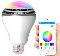 Lemonmax led musik deckenleuchte mit bluetooth lautsprecher 60w, bluetooth app & fernbedienung, moderne leuchten mit rgb farbwechsel dimmbare deckenleuchte für familie, partydekor. Led Lampe Playbulb Mit Bluetooth Lautsprecher Rgbw Geeektech Com