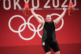 Hubbard formerly competed against male weightlifters before the athlete identified as a woman and was allowed access to female competitions. J97afqyhpkjwom