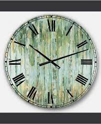 Designart Traditional Oversized Metal Wall Clock Reviews Clocks Home Decor Macy S Metal Wall Clock Wall Clock Clock