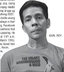 Karl Roy namatay