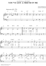 You Ve Got A Friend In Me Piano Sheet Music Beginner You Ve Got A Friend In Me Easy Piano In 2020 Easy Piano Digital Sheet Music Sheet Music
