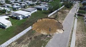 florida sinkhole opens up in tarpon