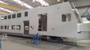 Caltrain S New Electric Emu Trains Are Taking Shape These Electric Trains Will Replace The Aging Diesels We Ve Been Running Electric Train Train Taking Shape