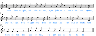 Mon beau sapin — chante avec moi. Mon Beau Sapin