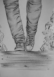 Sketsa bunga dapat digambar dengan menggunakan pensil 2b. Sketsa Gambar Hati