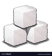 Pile Of Sugar Cubes Of Refined Sugar Isolated On White Background Vector Cartoon Download A Free Preview Or High Qua Sugar Cubes Vinyl Record Art Ideas Sugar