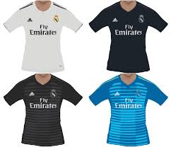 Видео pes 2018 como editar los pes 2018 all tricks and skills tutorial xbox one, xbox 360 & pc cómo hacer el escudo del real madrid en pes fácil . Real Madrid 2018 2019 Home Away Gk Kits For Pes 2018 By Tekask1903 Pes Patch