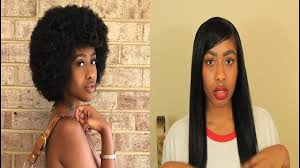 You can also use a natural hair relaxer to make straightening easier and protect your hair. Straightening 4c Natural Hair Without Heat Damage Youtube