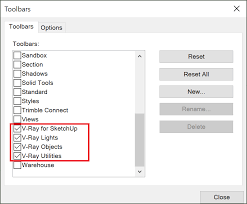 To select the tool you want, simply press the letter that's indicated in the following table. V Ray Toolbar V Ray 5 For Sketchup Chaos Help