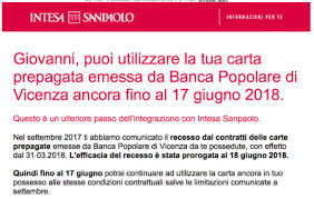 Il conto semprepiù web della banca popolare di vicenza è riservato ai nuovi clienti privati della banca, maggiorenni, residenti in italia e cittadini italiani ed è rivolto a chi utilizza principalmente i canali remoti, essendo … Hai Gia Sostituito La Tua Vecchia Carta Prepagata Ce Lo Chiede Intesa Sanpaolo La Banca Top D Italia Peccato Che Vipiu