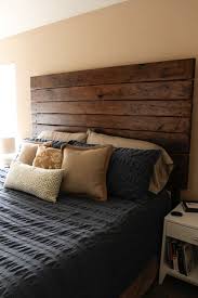 Easy Diy Wood Plank Headboard Do It Yourself Fun Ideas Headboard Diy Easy Wood Planked Headboard Plank Headboard