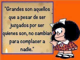 Resultado de imagen para MAFALDA FRASES"