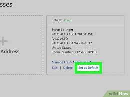 Do i send 1 week or 6 weeks cover of. How To Change Your Shipping Address On Amazon On Pc Or Mac