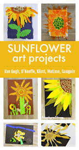Find more about van gogh´s flowers. Van Gogh Sunflower Art Project For Children Nurturestore