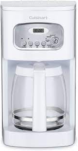 Cuisinart white thermal coffee maker. Amazon Com Cuisinart Dcc 1100 12 Cup Programmable Coffeemaker White Drip Coffeemakers Kitchen Dining