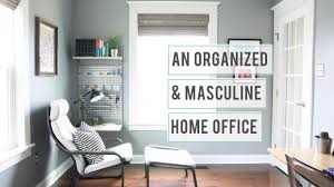 Follow me outside this youtube bubble… creating a masculine home office design for men | dark and bold. An Organized And Masculine Home Office Tour Youtube