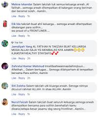 Semoga almarhum tenang di sisinya dan di tempatkan di tempat terindah. Reb4h Ketika Bertugas Punca Pemergian Arwh Didedahkan Menujukebenaran