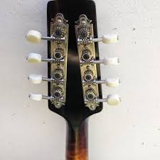 Dammann Custom Instruments #83 DOUBLE TOP, FLOATING BRIDGE MANDOCELLO 2018  Natural