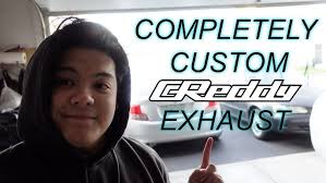 Scion TC gets a FULLY CUSTOM Greddy Exhaust!!