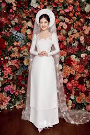 Áo dài cưới Houte couture Hot Hit 2023 - Váy cưới D.D Brical