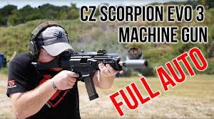 Army recognition editorial team has the chance to make test firing of the cz scorpion evo 3a1 9mm submachine gun including a full video review about this impressive weapons. Cz Scorpion Evo 3 Machine Gun Full Auto Youtube