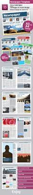 newspaper template a4 and a3 format 10 pages newspaper template newsletter design templates indesign newspaper template
