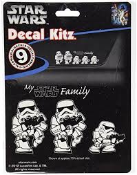Chroma 5399 Star Wars Stormtrooper Family Decal Kit Chrom Https Www Amazon Com Dp B00kqvxsiy Ref Cm S Star Wars Decal Family Decals Star Wars Stormtrooper