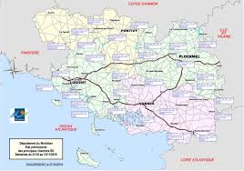 Vannes et le golfe du morbihan; Morbihan La Carte Des Travaux Routiers Les Infos Du Pays Gallo