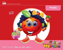 Eat smart to play hard with myplate mini poster (english and spanish) healthy eating with. Discover Myplate Fruits U S Government Bookstore