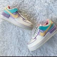 Hot pastel tartan plaid scottish aesthetic fashion casual cloth shoes low top breathable lightweight 3d print men women sneakers. Nike Shoes Nike Air Force Shadow Pale Ivory Pastel Poshmark
