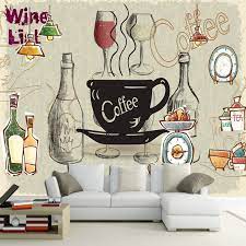 Karna kita memiliki seniman profesional sebagai. Custom 3d Mural 3d Cafe Restaurant European Style Wall Fresco Custom Hand Painted Wallpaper Decorative Painting Wall Fresco 3d Muralhand Painted Wallpaper Aliexpress