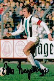 Jupp Heynckes Of Borussia Moenchengladbach In 1973 International Football Football Legend