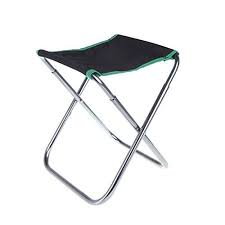 Amazon Com Portable Folding Chair Outdoor Camping Fishing Chair Aluminum Oxford Cloth With Carry Bag Col Outdoor Folding Chairs Outdoor Stools Fishing Chair