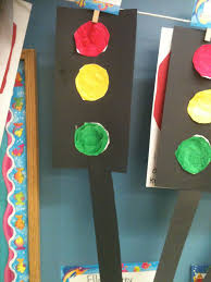 Traffic Lights For Our Transportation Unit Transportation Crafts Preschool Crafts Community Helpers Crafts