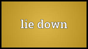 Lie Down Meaning Youtube