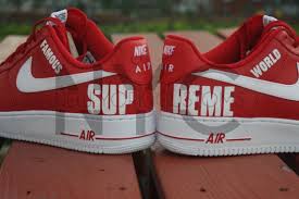 Supreme High Nike Air Force 1 Low Custom Men Custom Nike Shoes Nike Air Force Nike