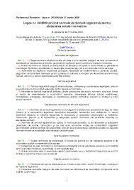 24 din 27 martie 2000 (**republicată**)privind normele de tehnică legislativă pentru elaborarea actelor normative. Pdf Legea Nr 24 2000 Privind Normele De Tehnic Legislativ Pentru Elaborarea Actelor Normative Valeria Piciu Academia Edu