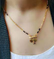 Kalyan jewellers offers unique designs of mangalsutra in the gold collection. Top 151 Mangalsutra Designs Shaadisaga
