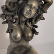 Medusa Head Statue