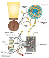 Wiring diagram of single tube light installation with electromagnetic ballast. How To Add A Light Diy Electrical Home Electrical Wiring Electricity