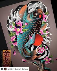 One Picture One Artist Tren Instagram Repost Golden Brown Tattoo Irezumi Tattoo Tattoosketch Japanesetatto Hinh Xăm Nhật Hinh Xăm Y Tưởng Hinh Xăm