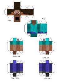 Minecraft Steve Costume Minecraft Steve Minecraft Printables Minecraft Crafts