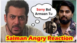 Salman Angry Reaction To Armaan And Vishal Fight