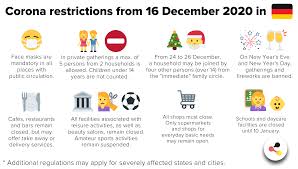 Noël tombant cette année un lundi, les consommateurs vont sans doute souhaiter pouvoir faire leurs courses de dernière minute durant la journée du dimanche 24 décembre. Coronavirus En Allemagne Nouvelles