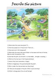 The farm has hens , 2 kids pigs eggs and many more. Picture Composition For Class 3 With Answers Wild Country Fine Arts