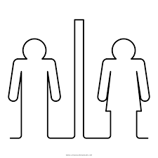 How to use toilet coloring pages: Public Toilet Coloring Page Ultra Coloring Pages