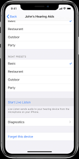 For a better hearing experience, signia hearing aid for many hearing aid wearers, music is something that needs to be enjoyed through speakers. Use Live Listen With Made For Iphone Hearing Aids Apple Support